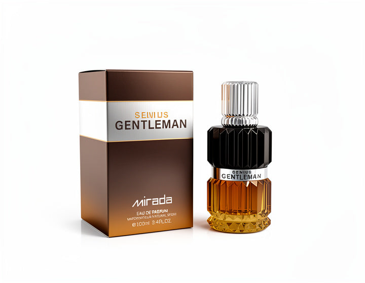 GENIUS GENTLEMAN – Aroma Elegante y Amaderado | 100 ml