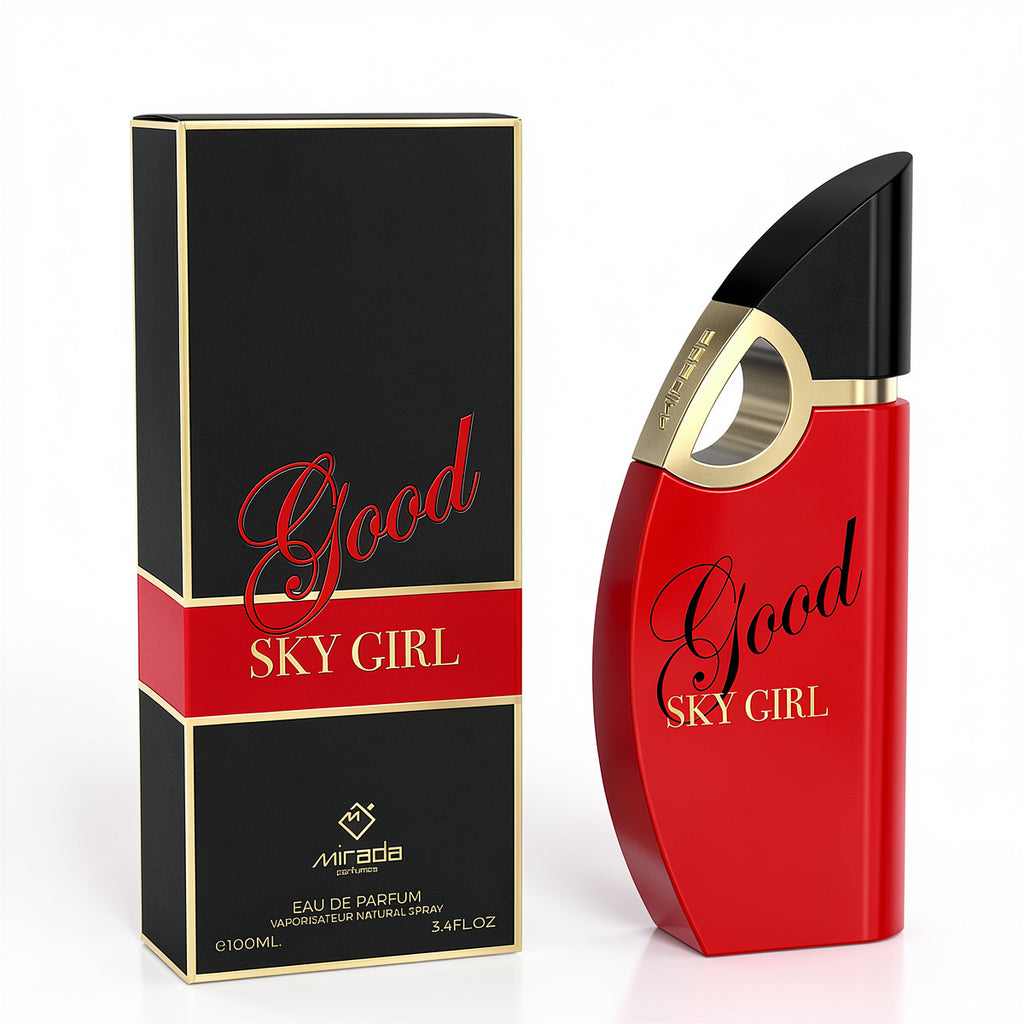 GOERFUMEOD SKY GIRL – Eau de Parfum | Aroma Fresco y Juvenil | 100 ml