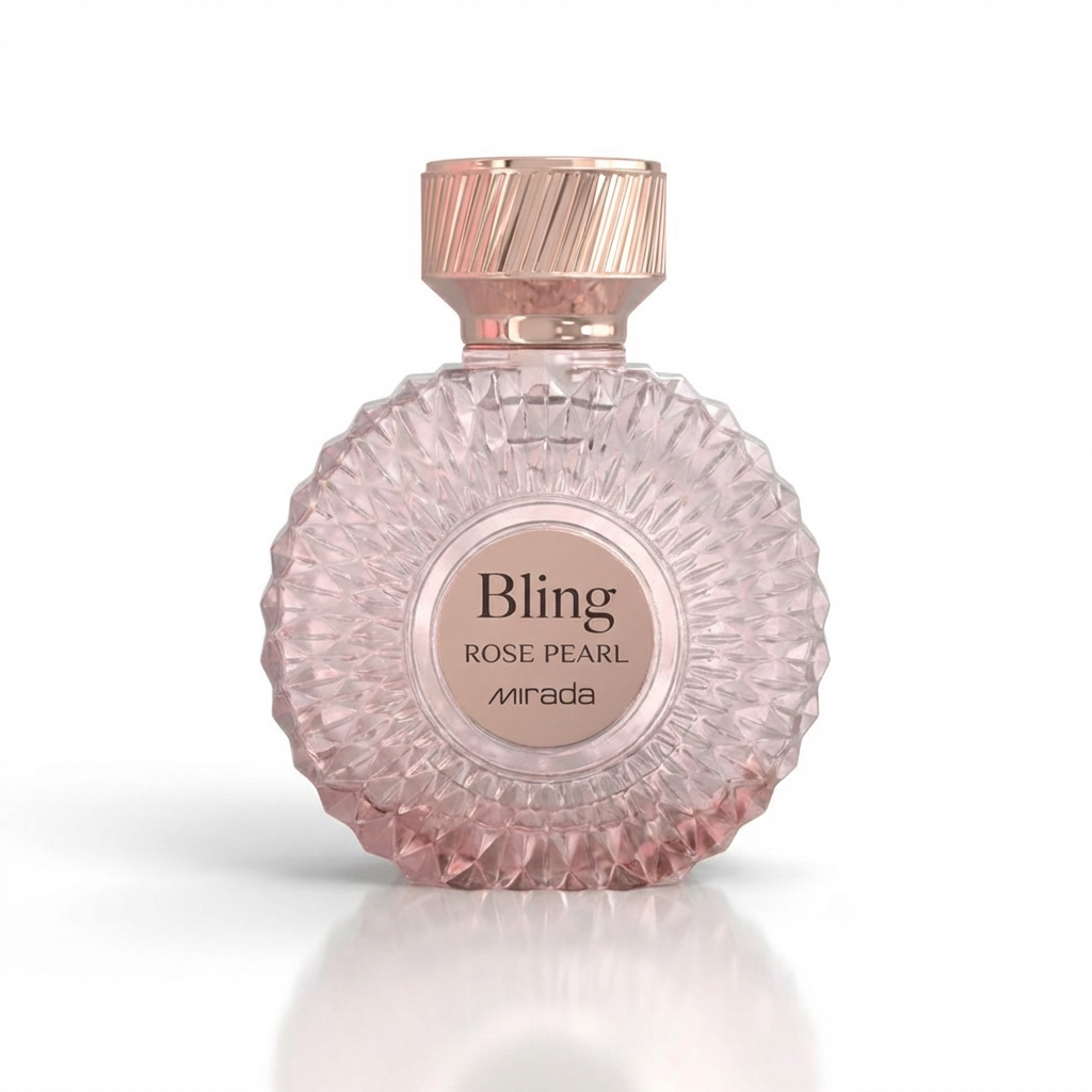 BLING ROSE PEARL MIRADA – Eau de Parfum | Aroma Floral-Fruital y Sofisticado | 100 ml