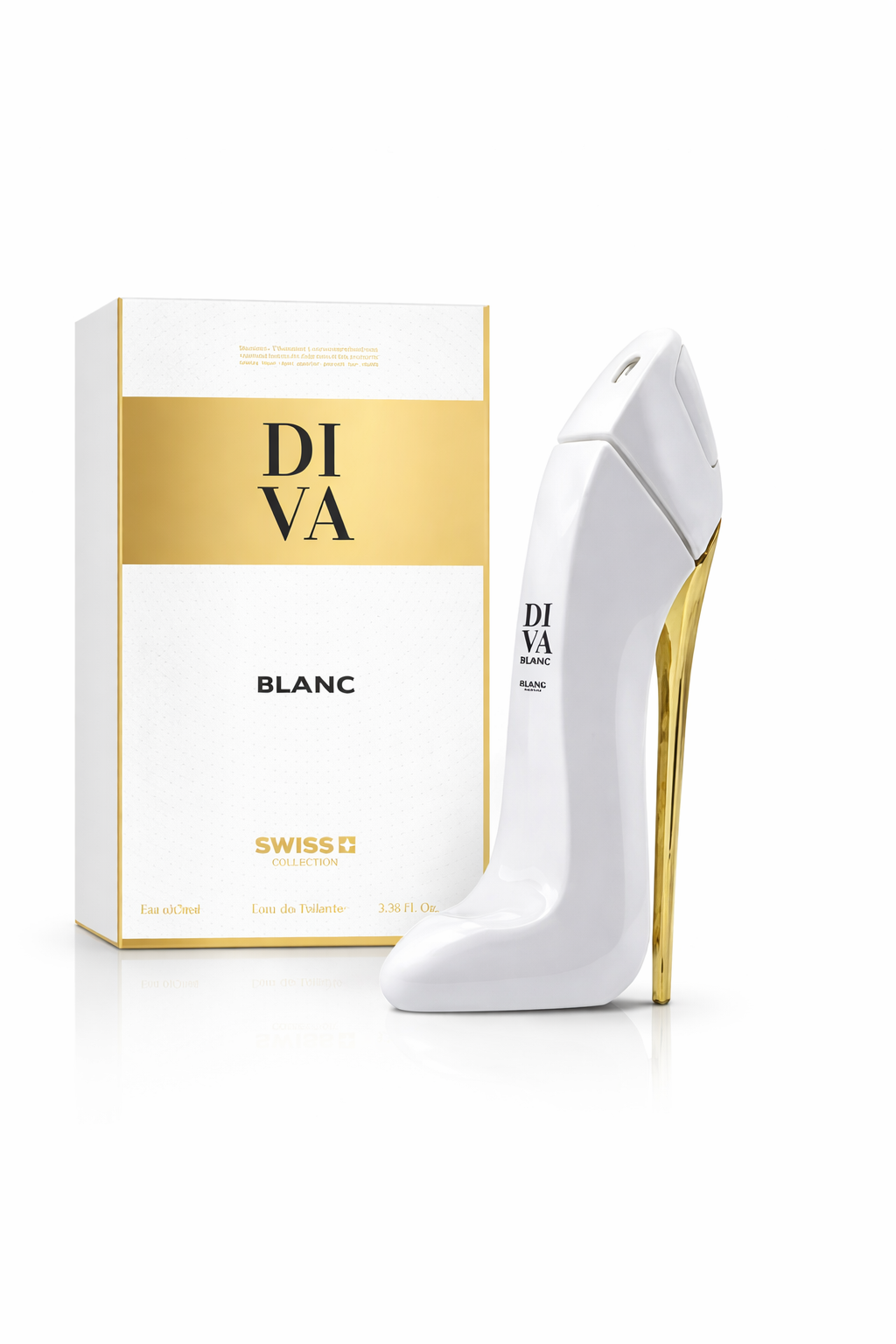 Diva Blanc Swiss Collection – Aroma Floral y Elegante | 100 ml