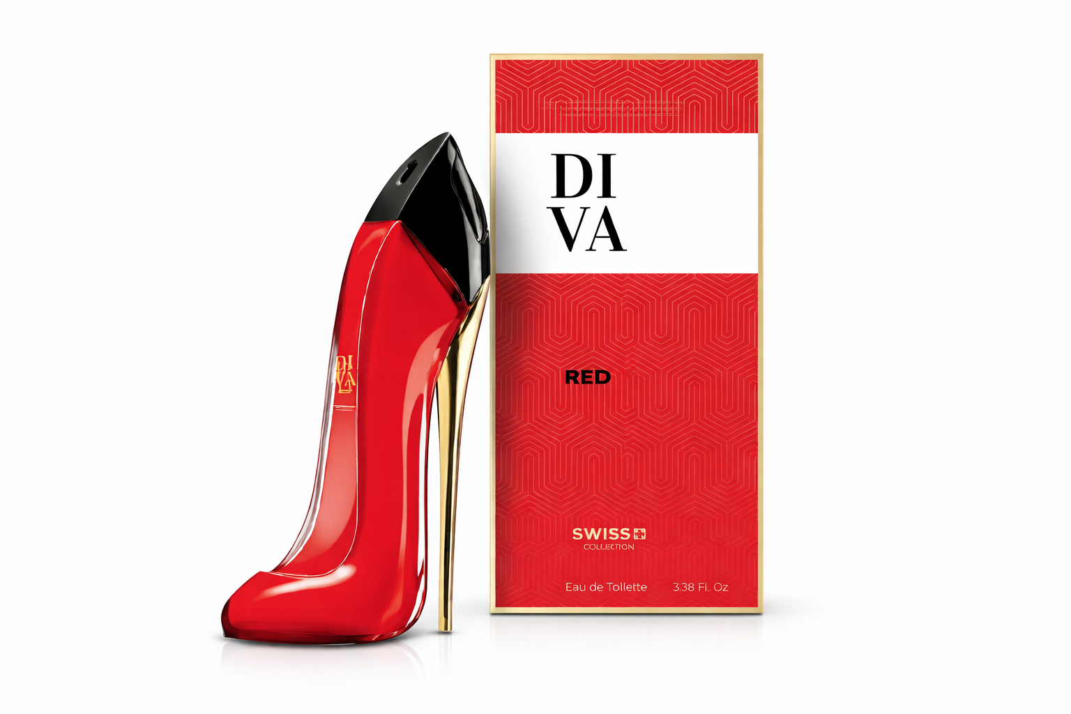 Diva Red Swiss Eau de Toilette – Aroma Floral y Seductor | 100 ml